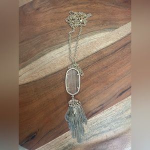 Kendra Scott Rose Gold Rayne Necklace